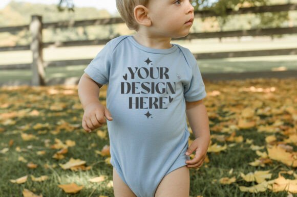 4400 Baby Bodysuit Flatlay Mockup: A Versatile Tool for Designers and Creators