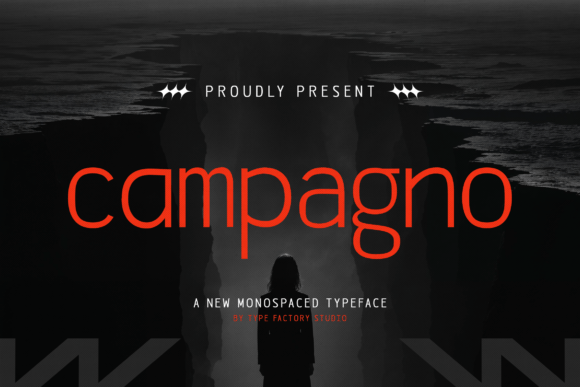 Campagno: A Modern Monospaced Typeface for Design and Tech