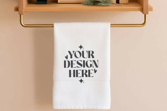 Christmas Kitchen Towel Mockup: A Strategic Tool for Creative Presentation and Branding
