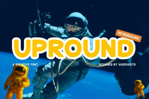 Discover Upround: A Bold Rounded Font for Modern Design