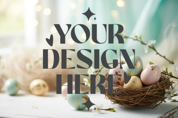 Easter Product Background Mockup 1: A Versatile Tool for Creative and Commercial Projects
