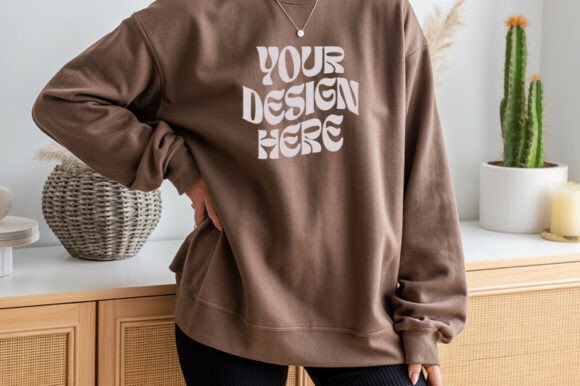 Gildan 18000 Sweatshirt Mockup: A Versatile Tool for Designers and Entrepreneurs