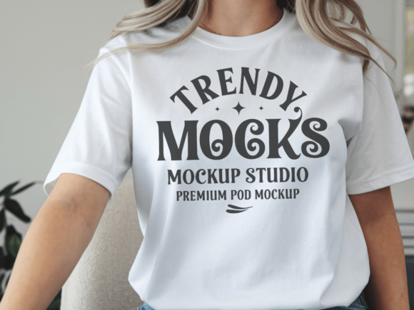 Gildan 64000 T-Shirt Mockup
