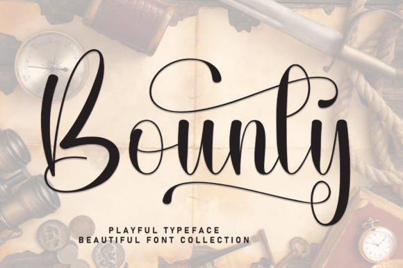 Immerse Yourself in the Enchanting Allure of a Handwritten Display Font