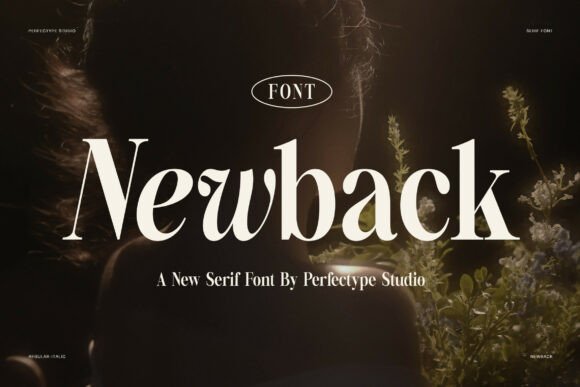 Newback: A Refined Display Typeface for Timeless Design