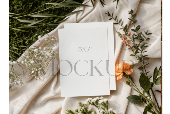 Orange Rose Silk 5x7 Card Mockup: A Versatile Tool for Modern Designers and Entrepreneurs