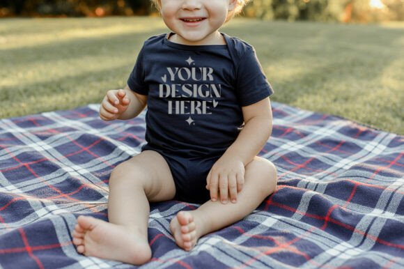 Rabbit Skins 4400 Baby Bodysuit Mockup: A Versatile Tool for Designers and Entrepreneurs