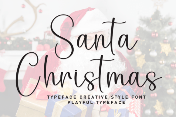 Santa Christmas Font: A Festive Typographic Delight
